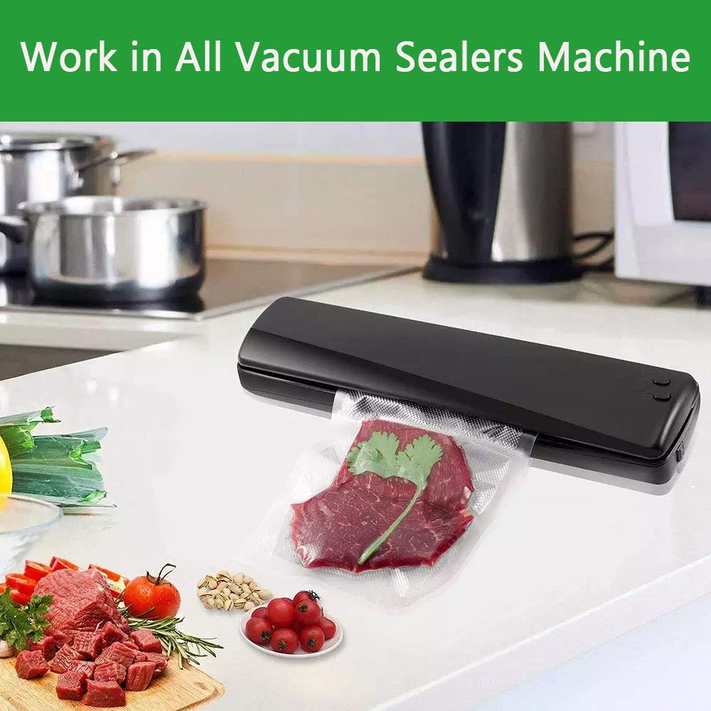 BPA Free Vacuum Sealer Bags - 100 Precut 6