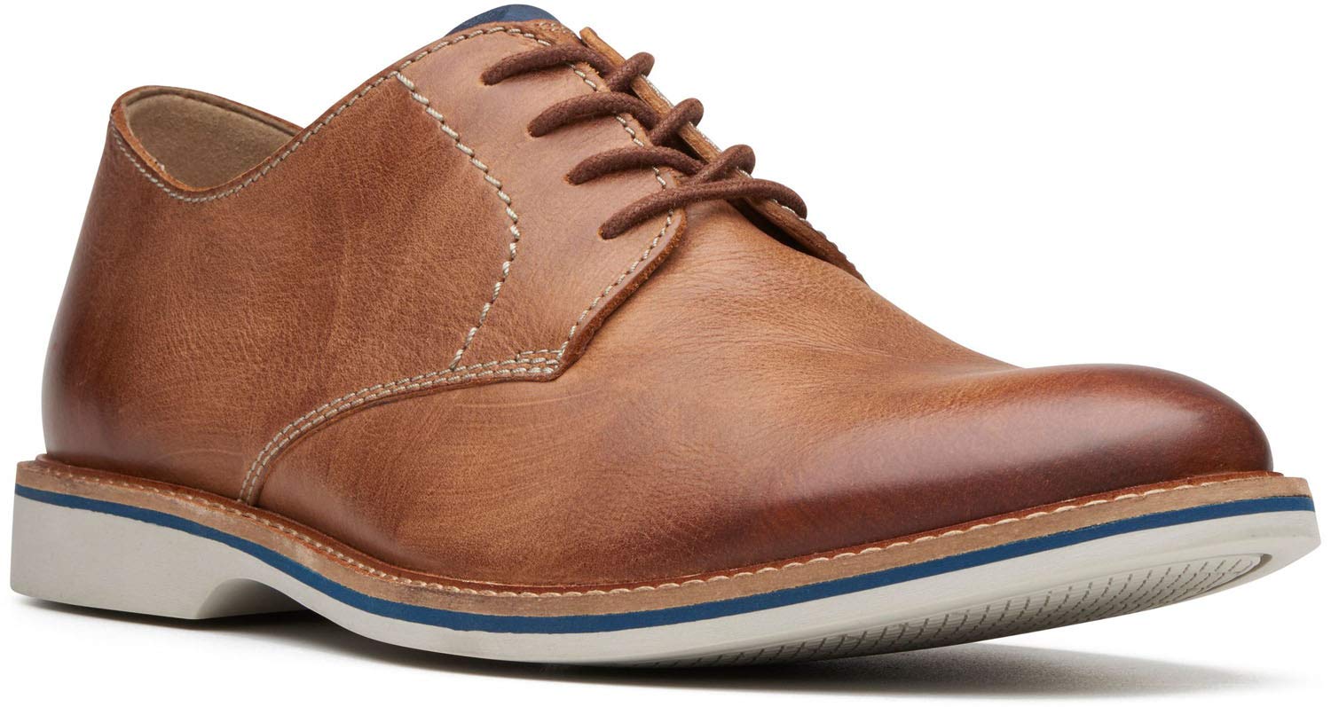 Clarks Men's Derby Shoes - Classic Leather Dress Shoes for Business & Formal Occasions | Comfortable & Stylish Men's Footwear for Office, Weddings & Special Events