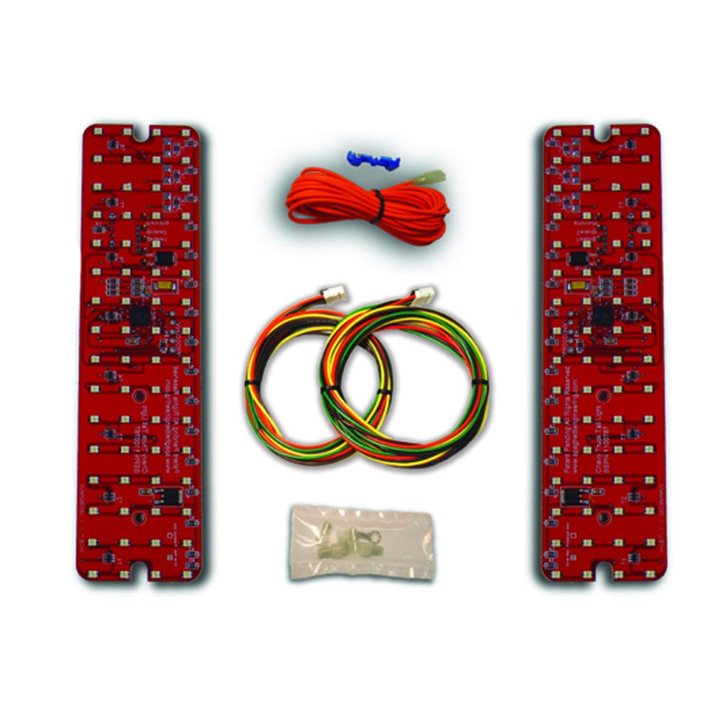 DigiTails Advanced Sequential LED Tail Lights Kit for 1967-1972 Chevy C10 & Custom Trucks - 128 High-Intensity LEDs per Panel - Durable Pickup Truck Lighting for Night Driving & Enhanced Safety