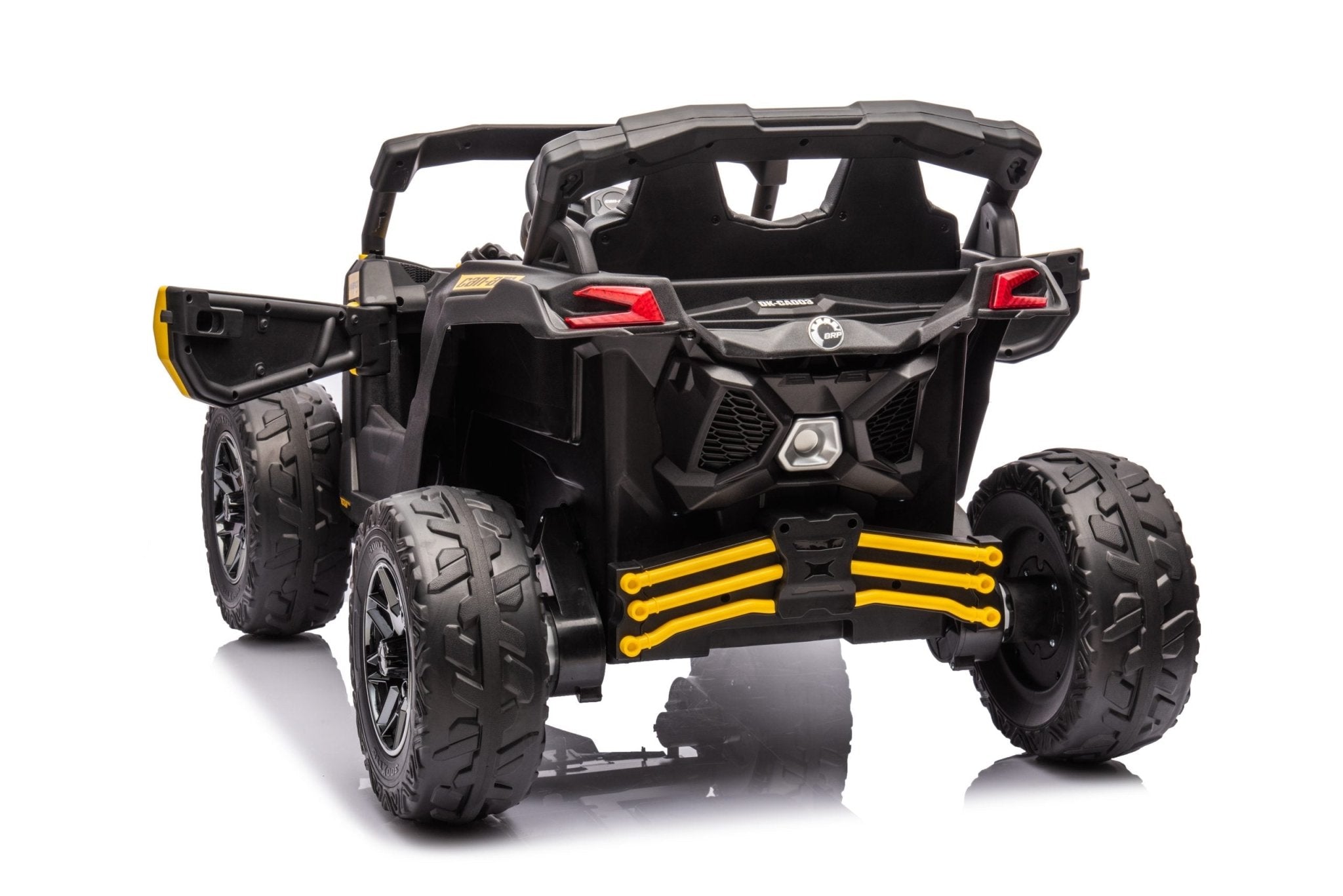 24V Can Am Maverick UTV Kids Ride On Car - 2 Seater Electric Vehicle with Suspension, LED Lights & Brushless Motor | Perfect for Outdoor Adventure & Backyard Play