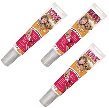 Kong Stuff'N Spread Dog Treat - Sweet Potato Flavor (Pack of 3) | Long-Lasting Chew Toy Filler for Medium & Large Dogs | Perfect for Kong Toys, Training & Mental Stimulation