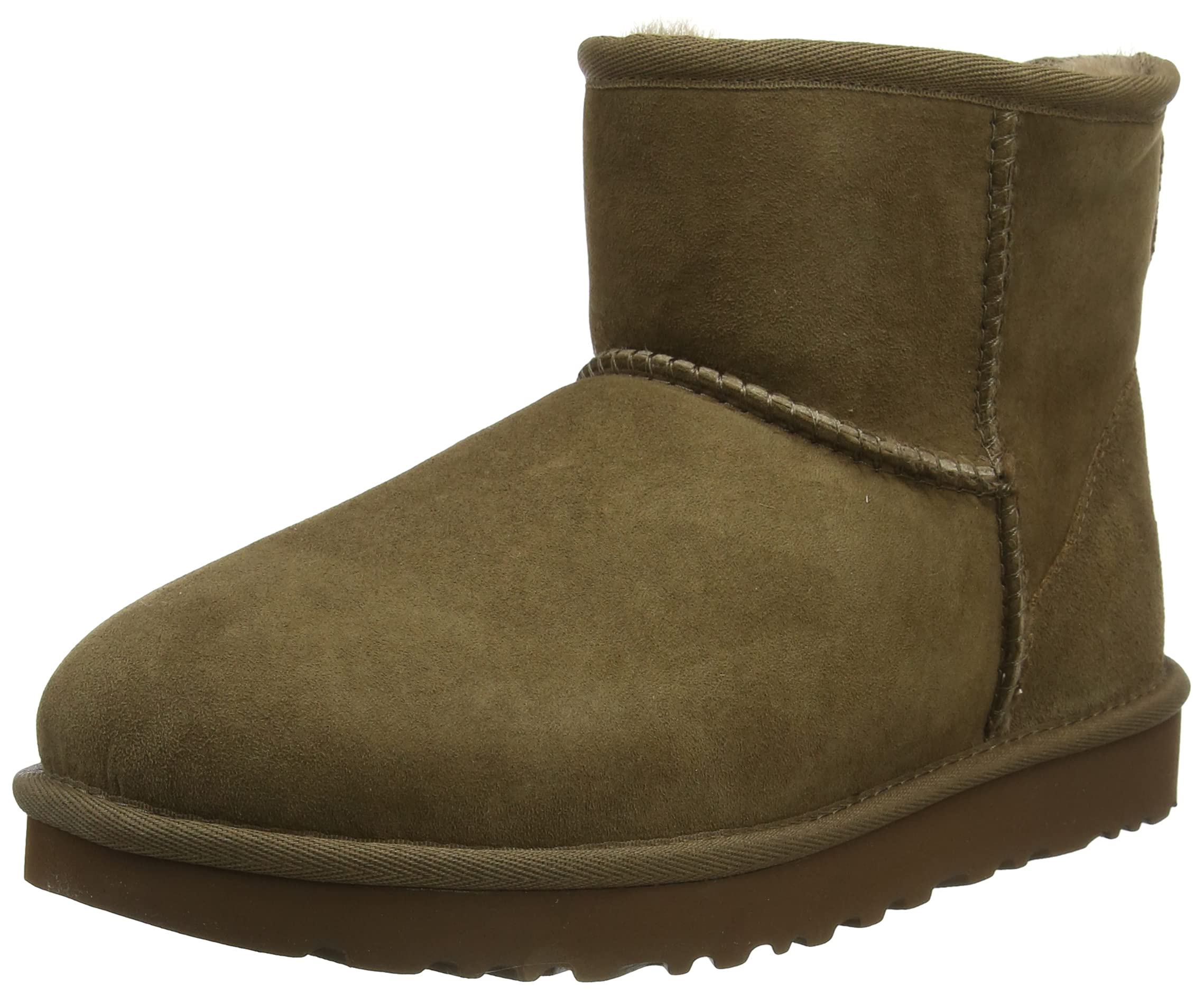 UGG Women's Classic Mini II Winter Boots - Waterproof Snow Boots for Women with Genuine Sheepskin, Warm & Comfortable for Cold Weather - Perfect for Snow Days, Winter Hiking & Casual Outfits
