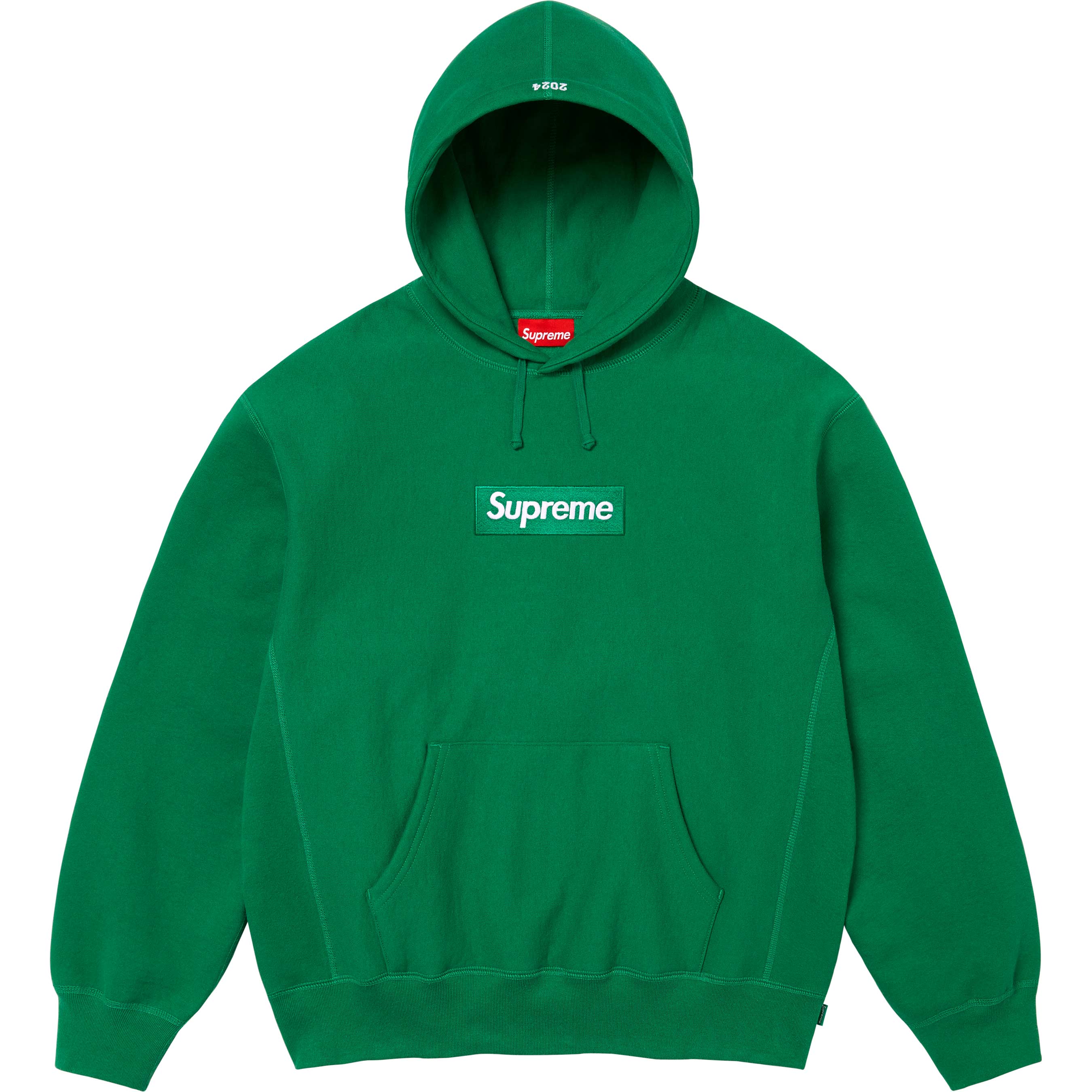 Supreme Box Logo Hooded Sweatshirt - Green Streetwear Hoodie for Men & Women | Winter Fashion, Casual Outfit, Urban Style