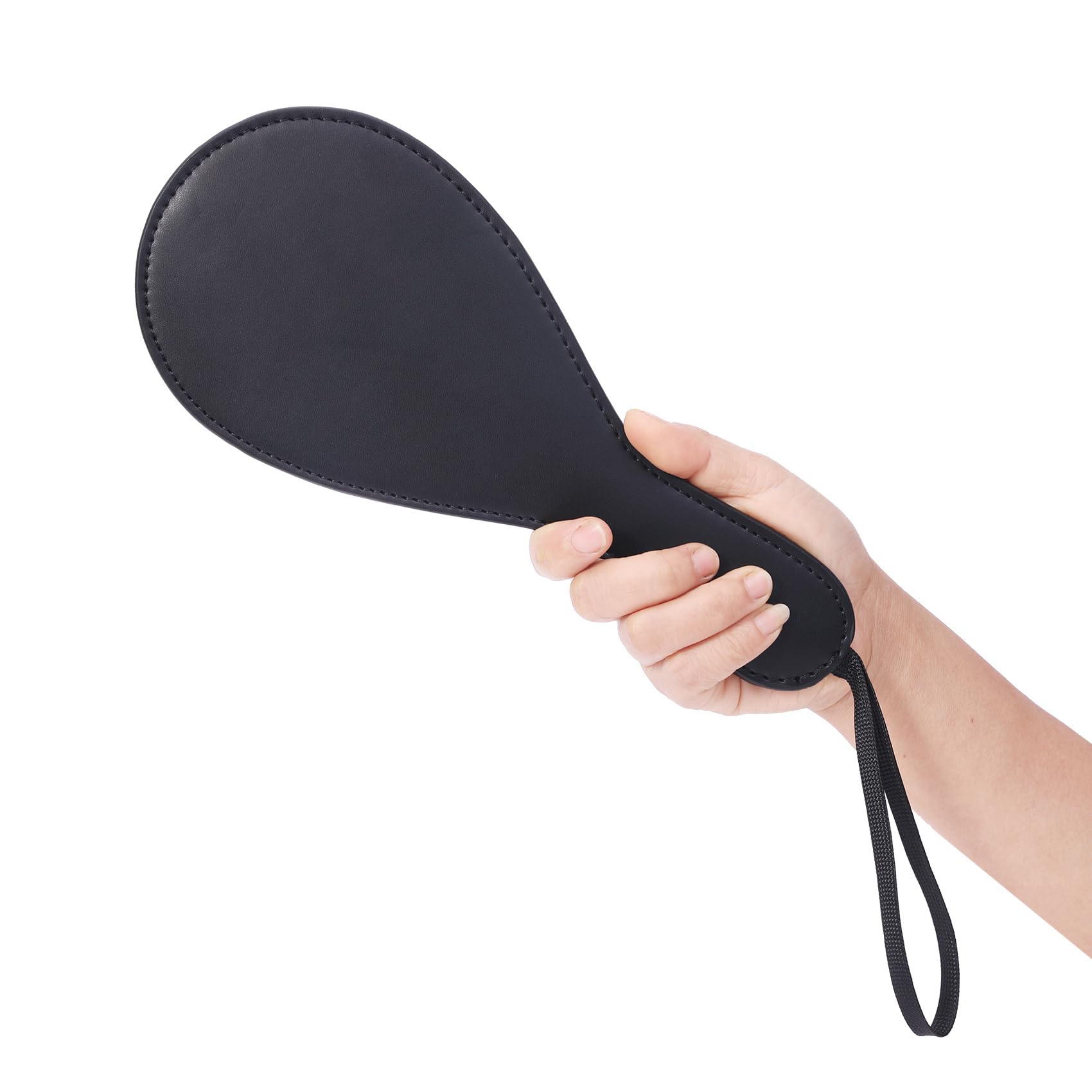 Premium Satin & Faux Leather Spanking Paddle - BDSM Bondage Sex Toy for Couples, Sensual Play & Adult Spanking - Perfect for Roleplay, BDSM Scenes & Intimate Bedroom Fun