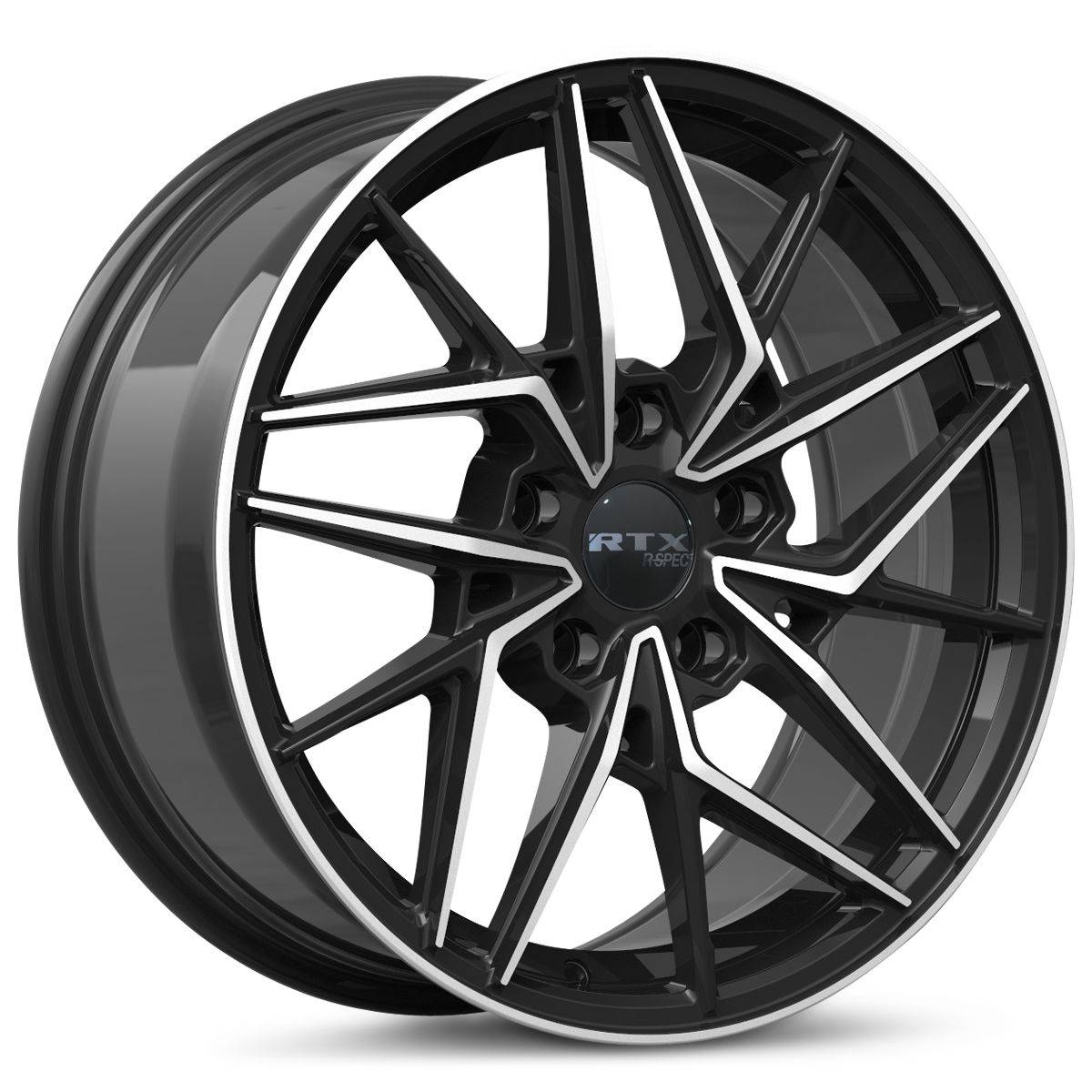 RTX® Alloy Wheels RTX® R SPEC RS11 - Gloss Black Machined 19x8.5 5x114.3 ET42 CB73.1 - Perfect for Performance Cars & Custom Builds