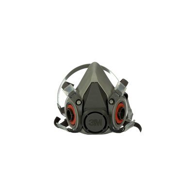 3M 6200 Medium Respirator Face Mask - Dust, Pollen & Chemical Protection for Construction, Painting & DIY Projects