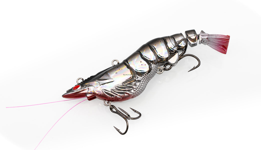 Chasebaits Armour Prawn 110/85 Fishing Lures - Saltwater & Freshwater Soft Plastic Bait for Bass, Trout, and Walleye - Perfect for Kayak Fishing, Shore Casting, and Boat Angling
