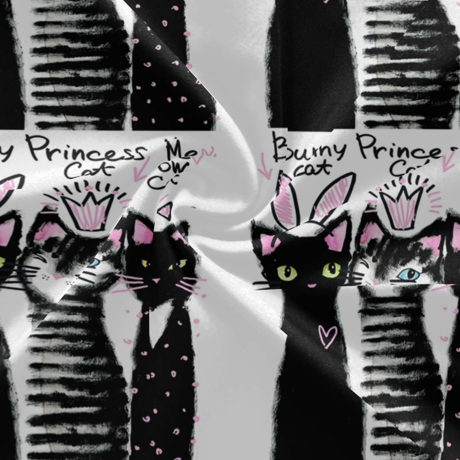 Funny Cat Yoga Pants for Women - High Waist Tummy Control Leggings for Workout & Running
