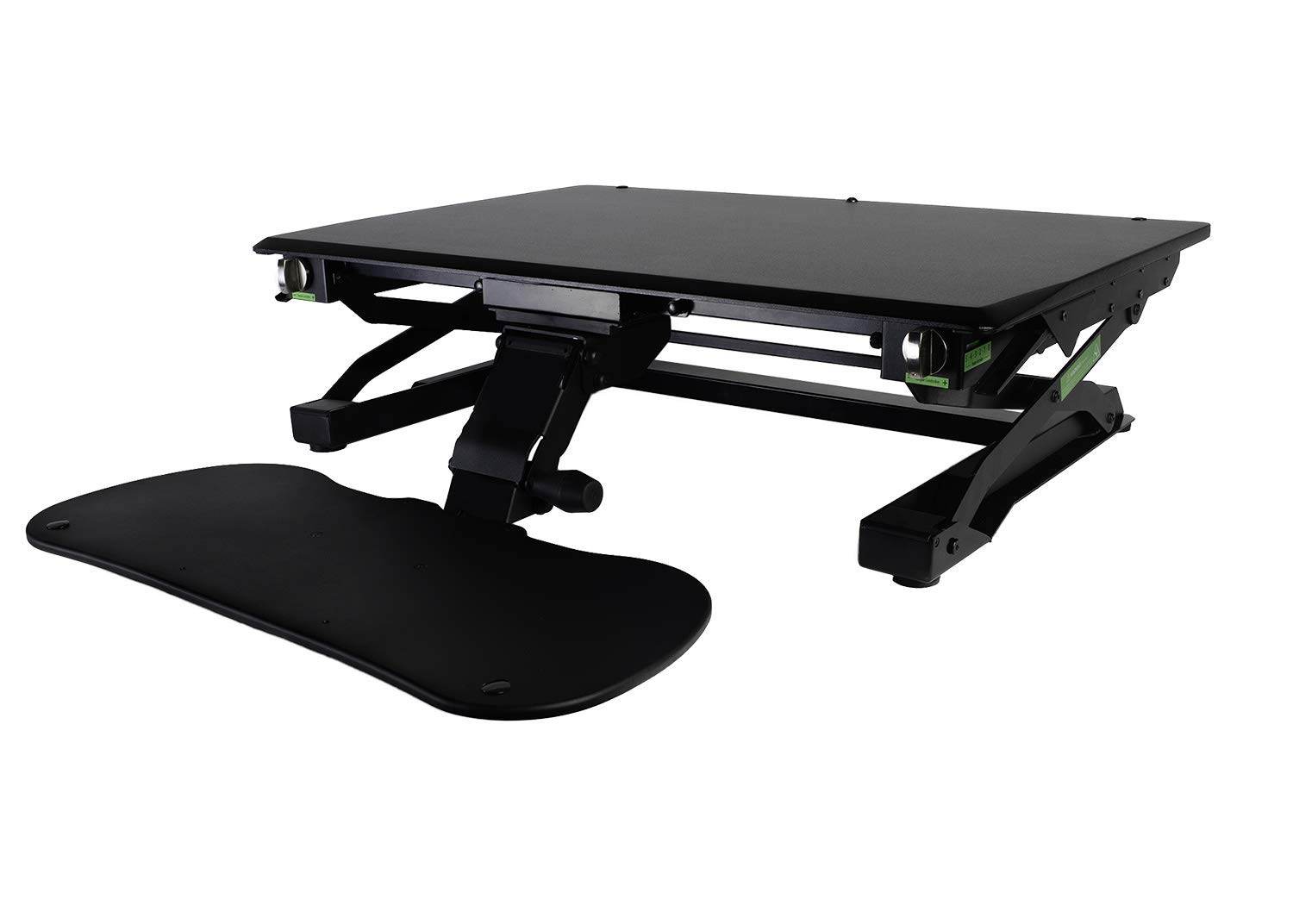 Goldtouch EasyLift Pro Adjustable Height Sit Stand Desk with Ergonomic Keyboard Tray - Perfect for Home Office, Gaming Setup & Workspace Ergonomics