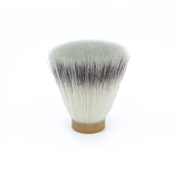 24mm Flat Top Synthetic Shaving Brush Knot - Soft & Durable for Wet Shaving, Beard Grooming & Skincare Routine