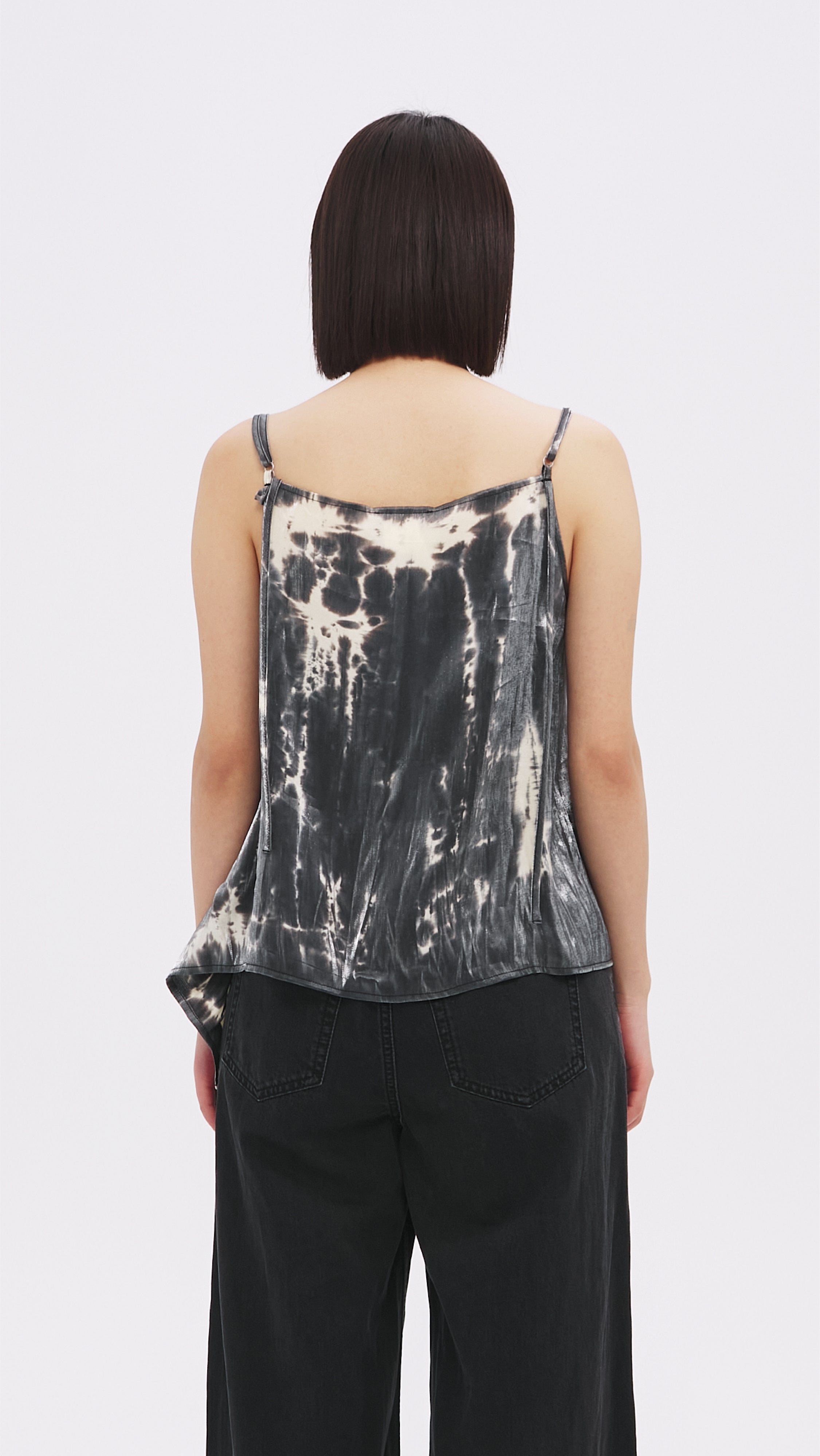 Vibrant Tie-Dyed Tank Top for Women - Soft & Breathable Summer Casual Wear - Perfect for Beach, Music Festivals & Yoga