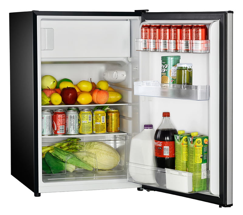 Avanti RMX45B3S 4.5 Cu Ft Compact Countertop Refrigerator with True Freezer - Perfect for Dorms, Offices & Small Apartments