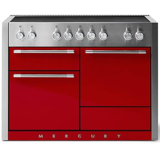 AGA AMC48IN PCR 48-Inch Mercury Induction Range with True European Convection - Professional Gas Cooktop for Home Chefs & Commercial Kitchens