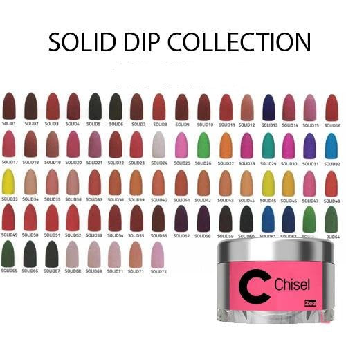 Chisel 2-in-1 Acrylic & Dipping Solid Nail Polish Set - 288 Vibrant Colors for Manicure & Pedicure | Perfect for Salon, Home Use & Nail Art Enthusiasts