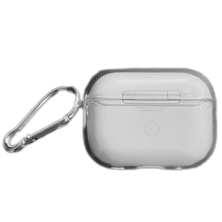 Clear AirPods Case with Hook - Durable Protective Cover for AirPods 1/2/3/Pro - Perfect for Gym, Travel & Everyday Use
