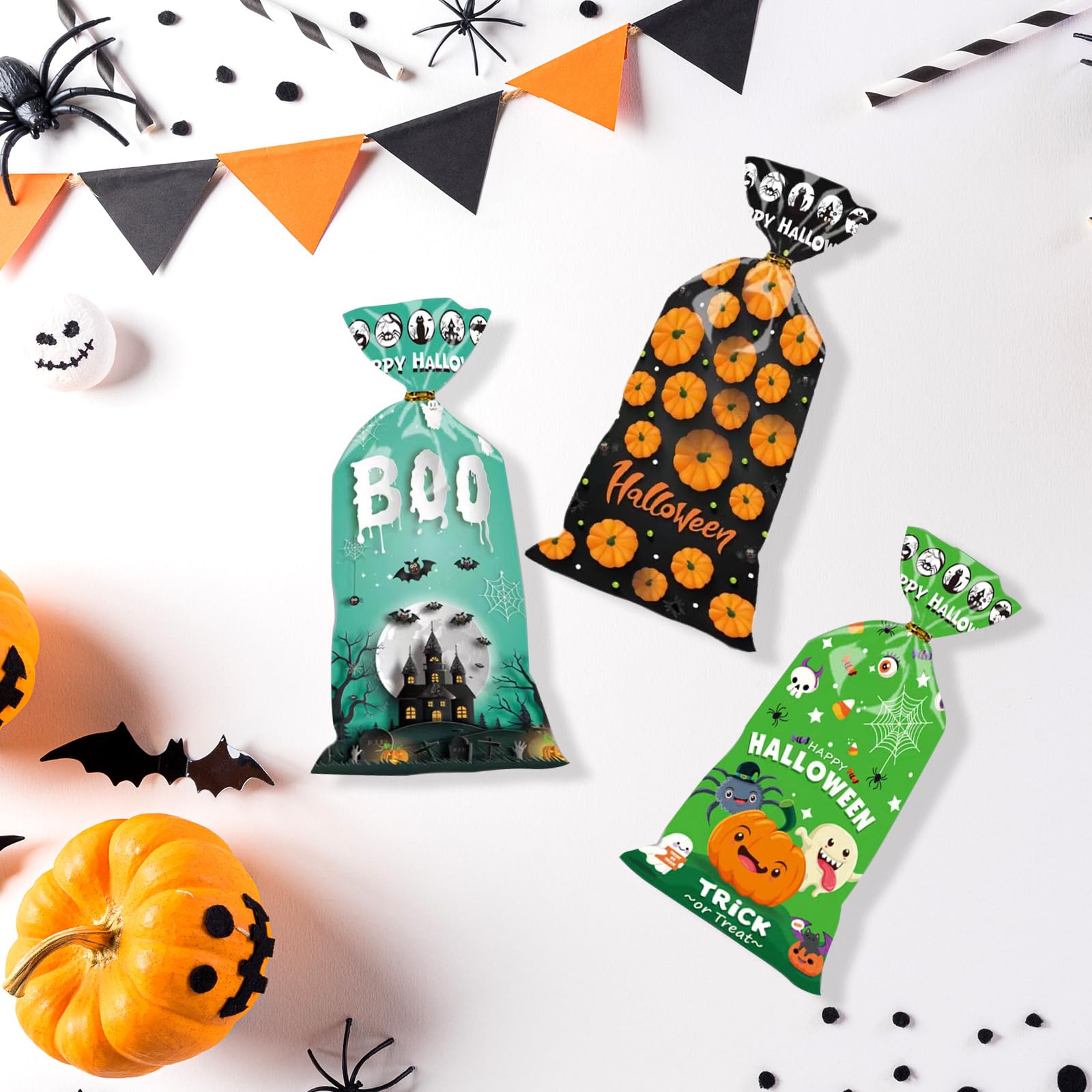 Halloween Treat Bags - 50 Pack (4.9