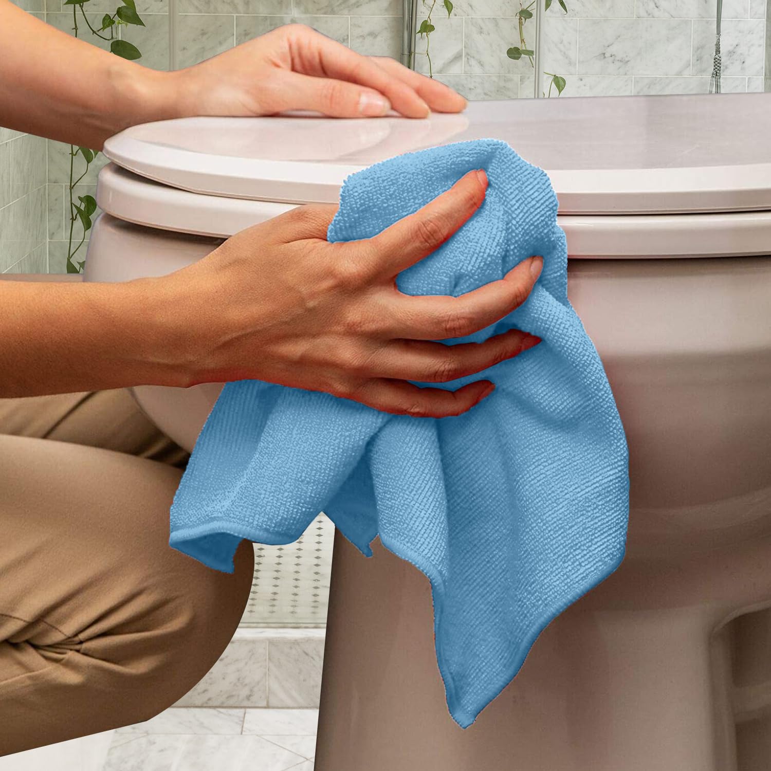 Premium Microfiber Cleaning Cloths - 36 Pack (16