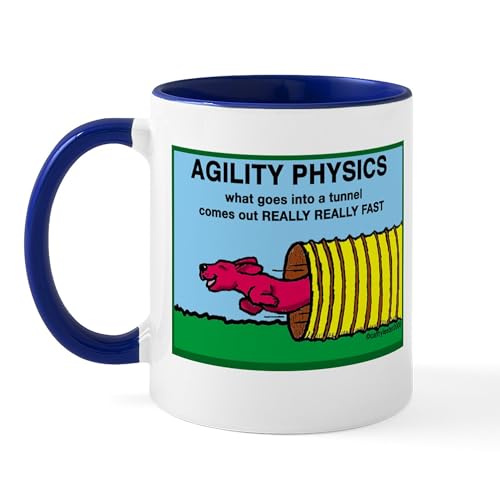 White/Navy Inside - Agility Physics Mug