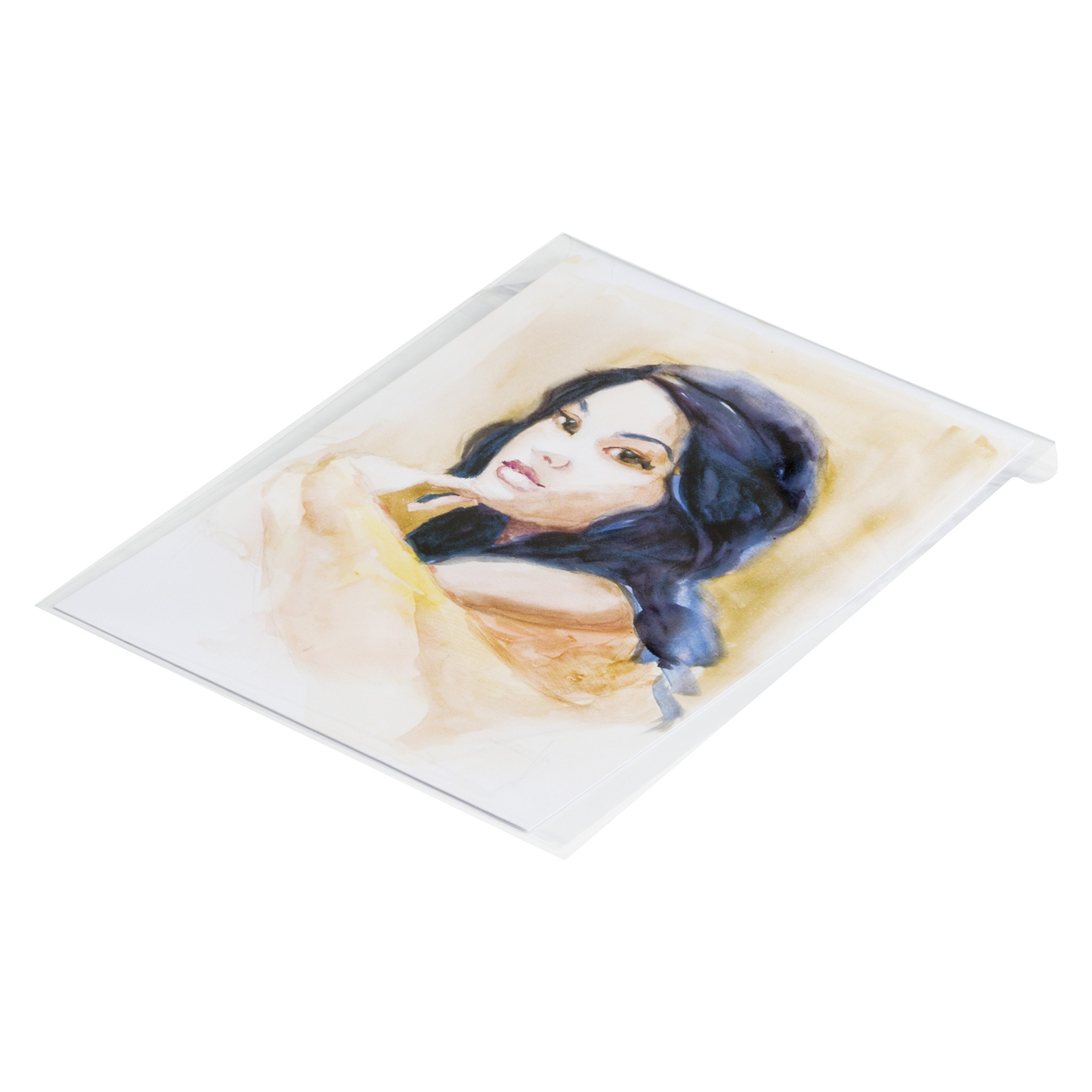 Creative Mark Krystal Seal ATC Art and Photo Storage Bags - 16 x 20 Inches - Pack of 250 - Archival Polyethylene Sealing Bags for Paintings, Artwork, Photos - Perfect for Artists, Collectors and Photo Preservation