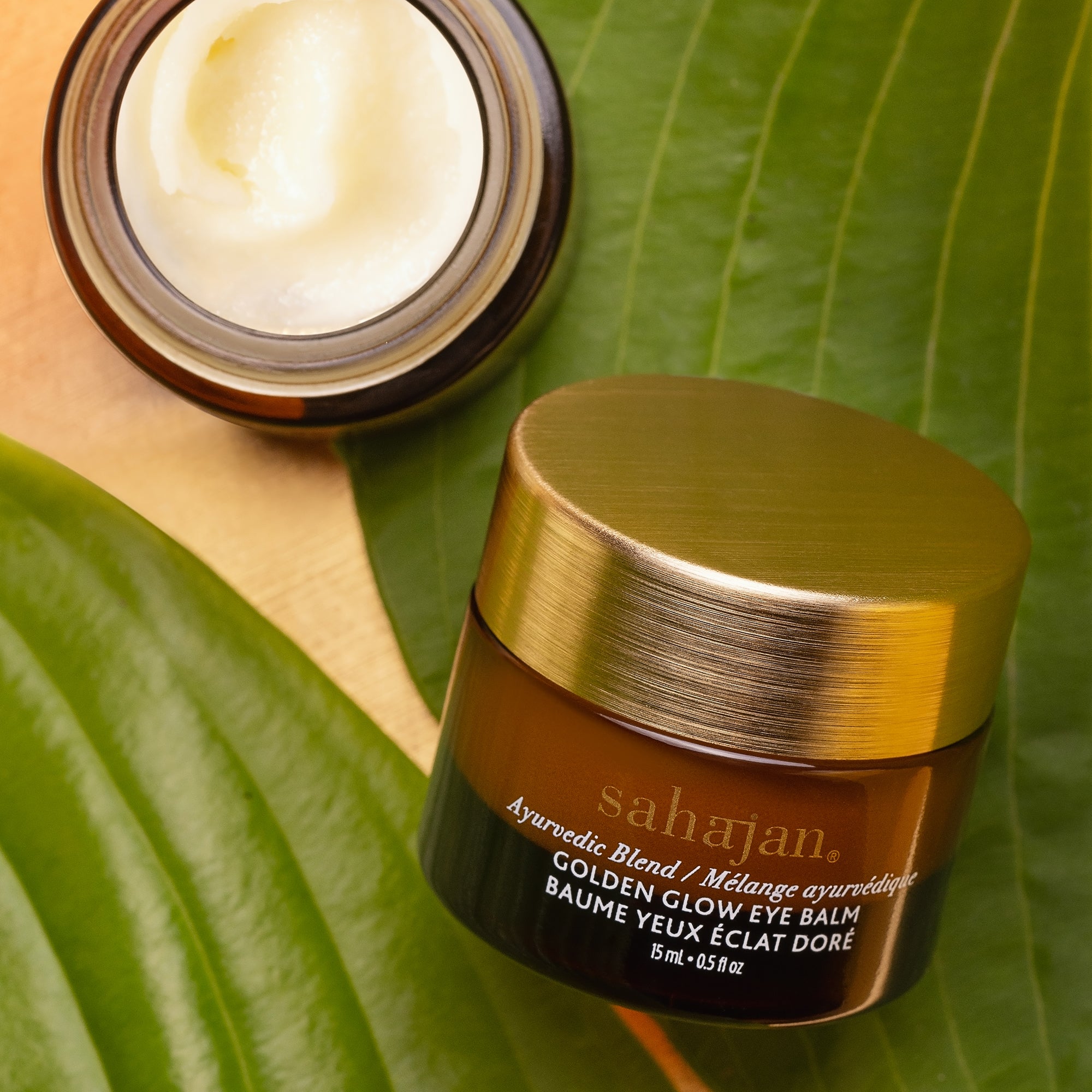 Golden Glow Eye Balm - Hydrating & Brightening Under Eye Treatment for Dark Circles & Puffiness | Perfect for Morning Routine & Travel Skincare