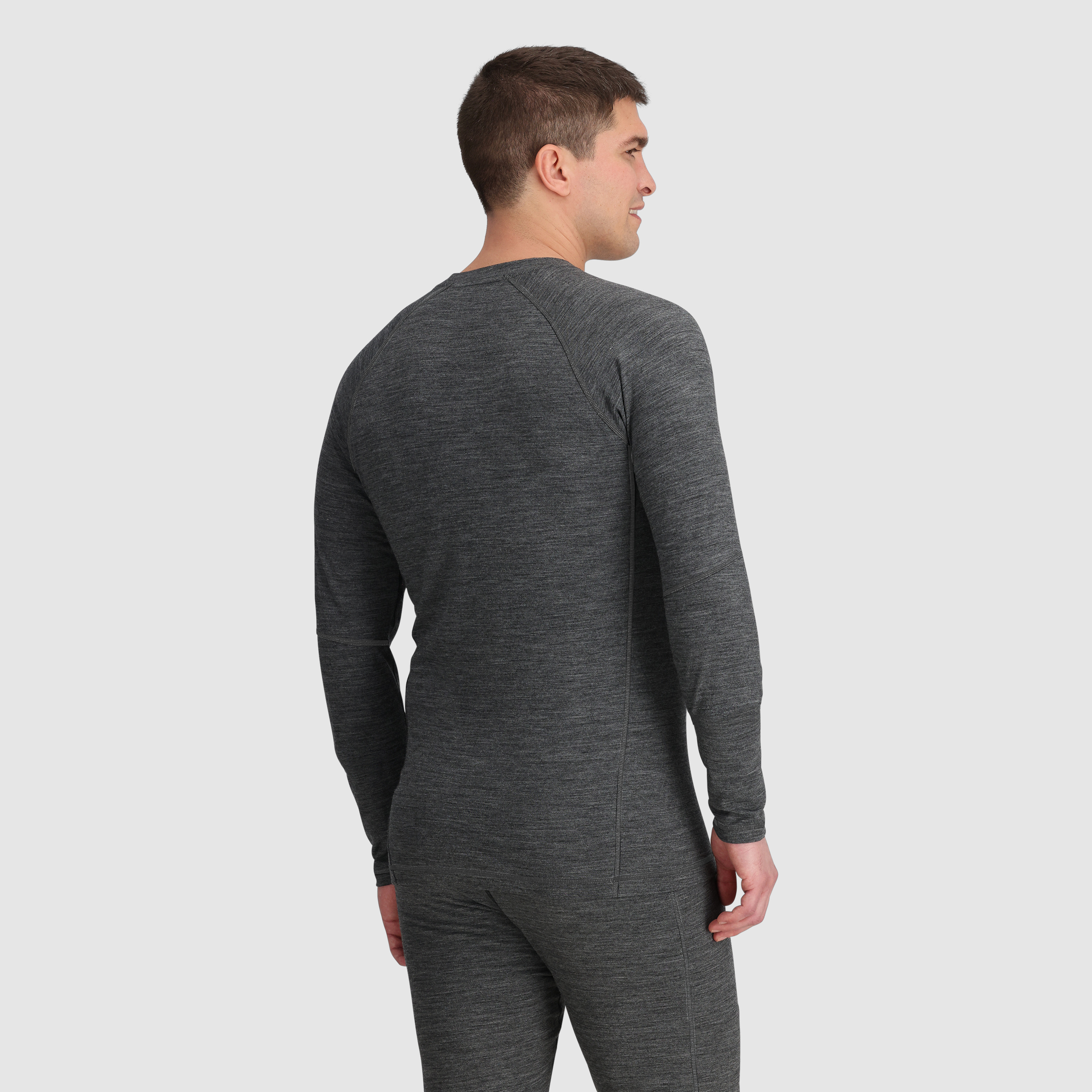 Men's Alpine Onset Merino 150 Crew Neck Base Layer - Lightweight Thermal Underwear for Hiking, Skiing & Outdoor Activities