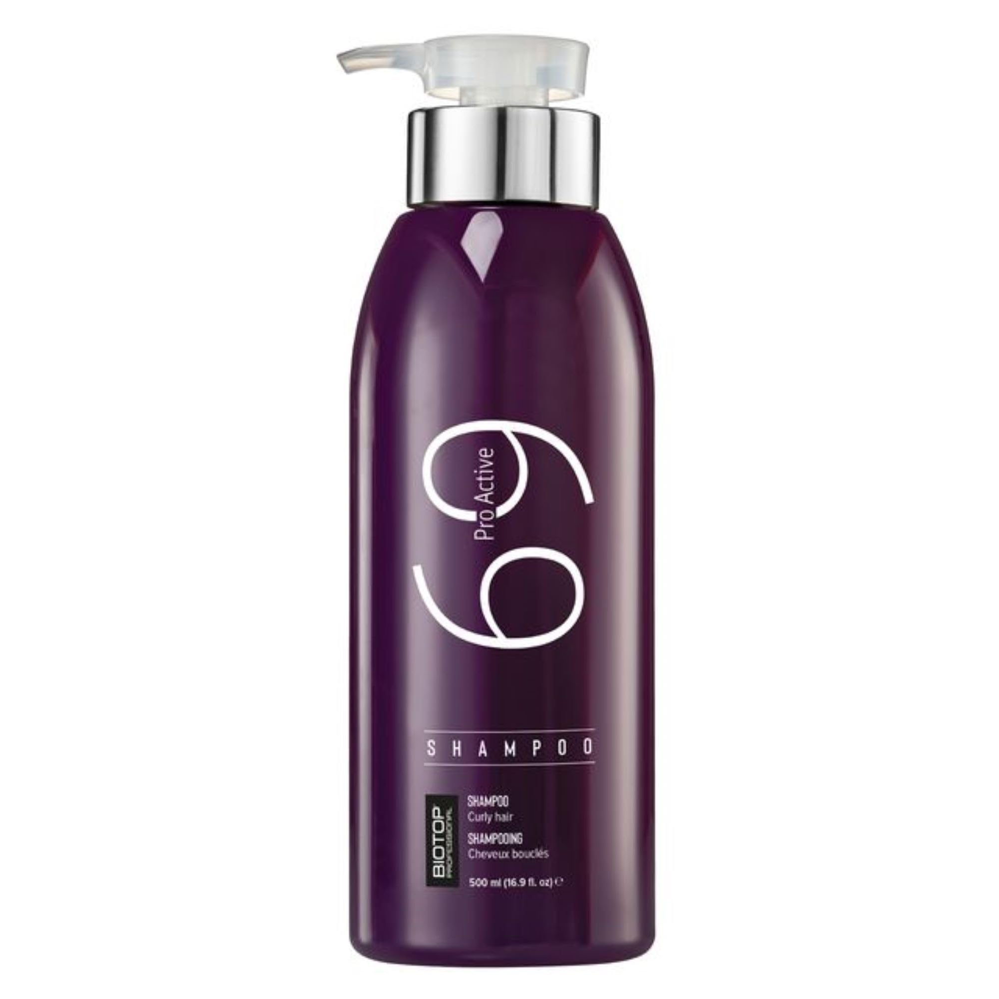 Biotop Professional 69 Shampoo for Curly Hair - 11.2oz (330ml) Sulfate-Free & Transparent Formula | Hydrating & Frizz Control for Wavy, Coily & Curly Hair Types | Salon Quality Hair Care at Home