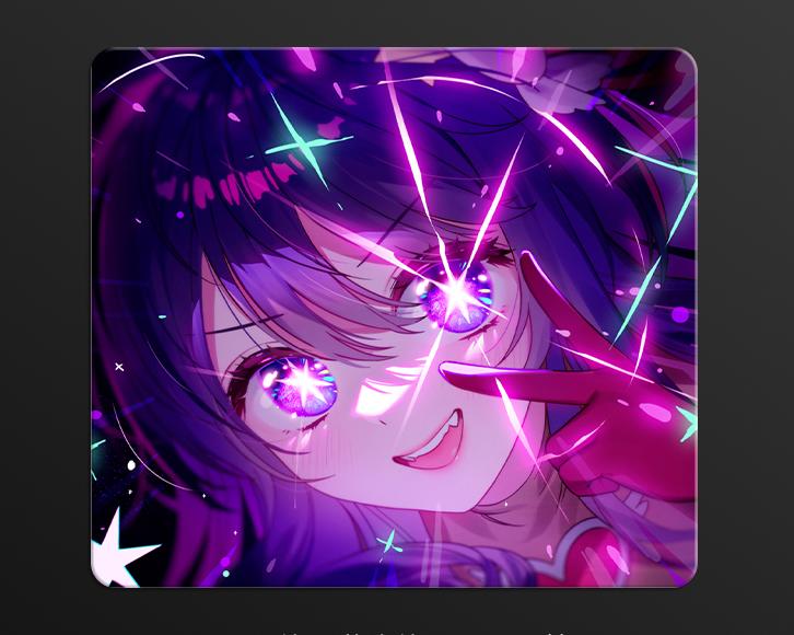 Premium Tempered Glass Mouse Pad - Large 24