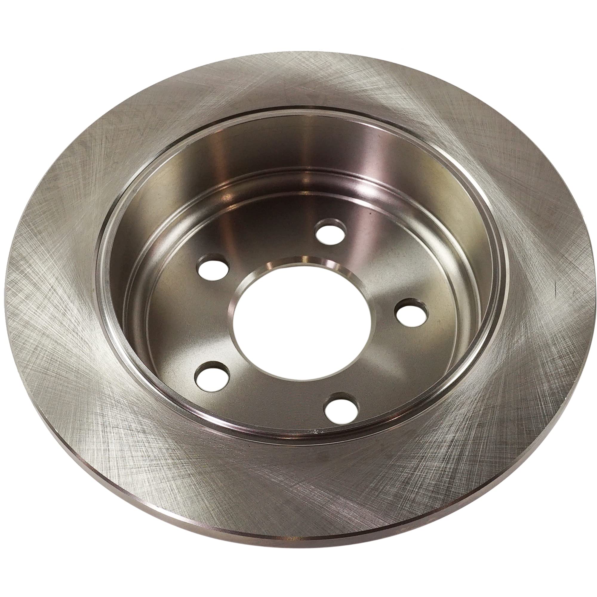 Jeep Wrangler & Liberty Rear Brake Disc and Pad Kit (2003-2006 Wrangler, 2003-2005 Liberty) - Plain Rotors with Ceramic Brake Pads - Perfect for Off-Roading & Daily Commuting