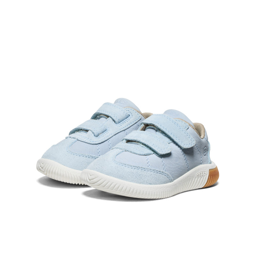 **KNX T Toddler Sneakers for Boys & Girls - Comfortable Toe Shoes in Skyway/Star White - Perfect for Playtime, Walking & Outdoor Activities**