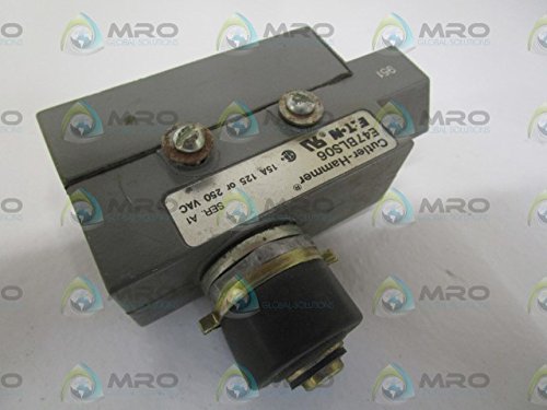 Eaton E47BLS06 Precision Enclosed Plunger Limit Switch - Heavy Duty Industrial Use for Machinery, Automation & Safety Systems