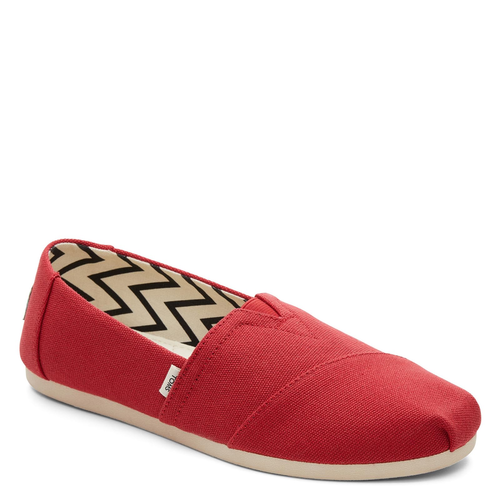 TOMS Women's Alpargata Slip-On Flats - Comfortable Casual Shoes for Women | Perfect for Everyday Wear, Beach, Travel & Summer Outfits