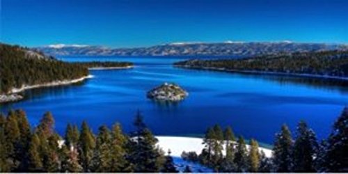 Personalized Lake Tahoe Photo License Plate - Custom Name & Design for Cars, Trucks, and Motorcycles | Perfect Gift for Travel Enthusiasts & Nature Lovers