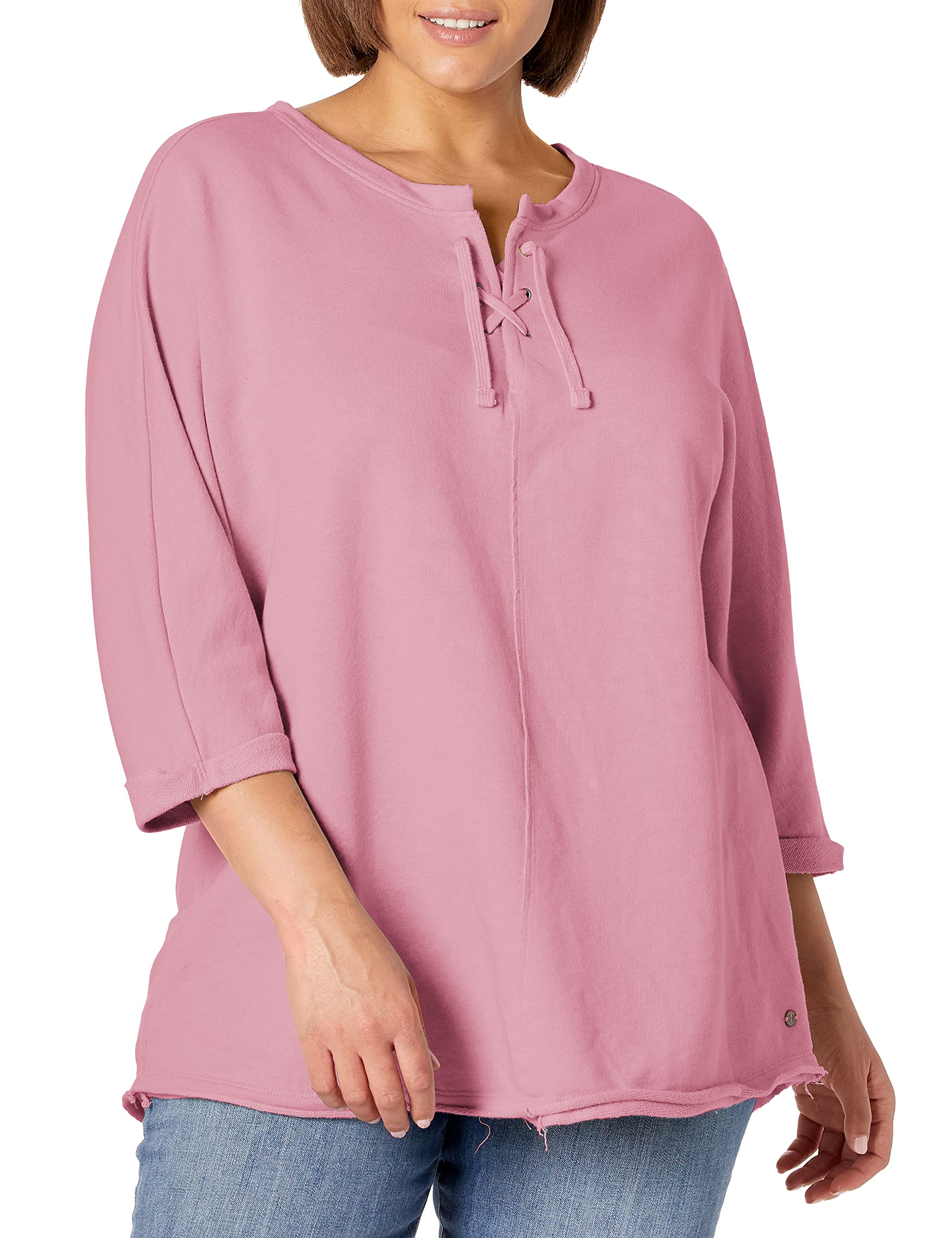 Jag Jeans Women's Debbie Lace Up Top - Stylish Casual & Party Tops for Women | Perfect for Date Night, Girls Night Out & Everyday Wear
