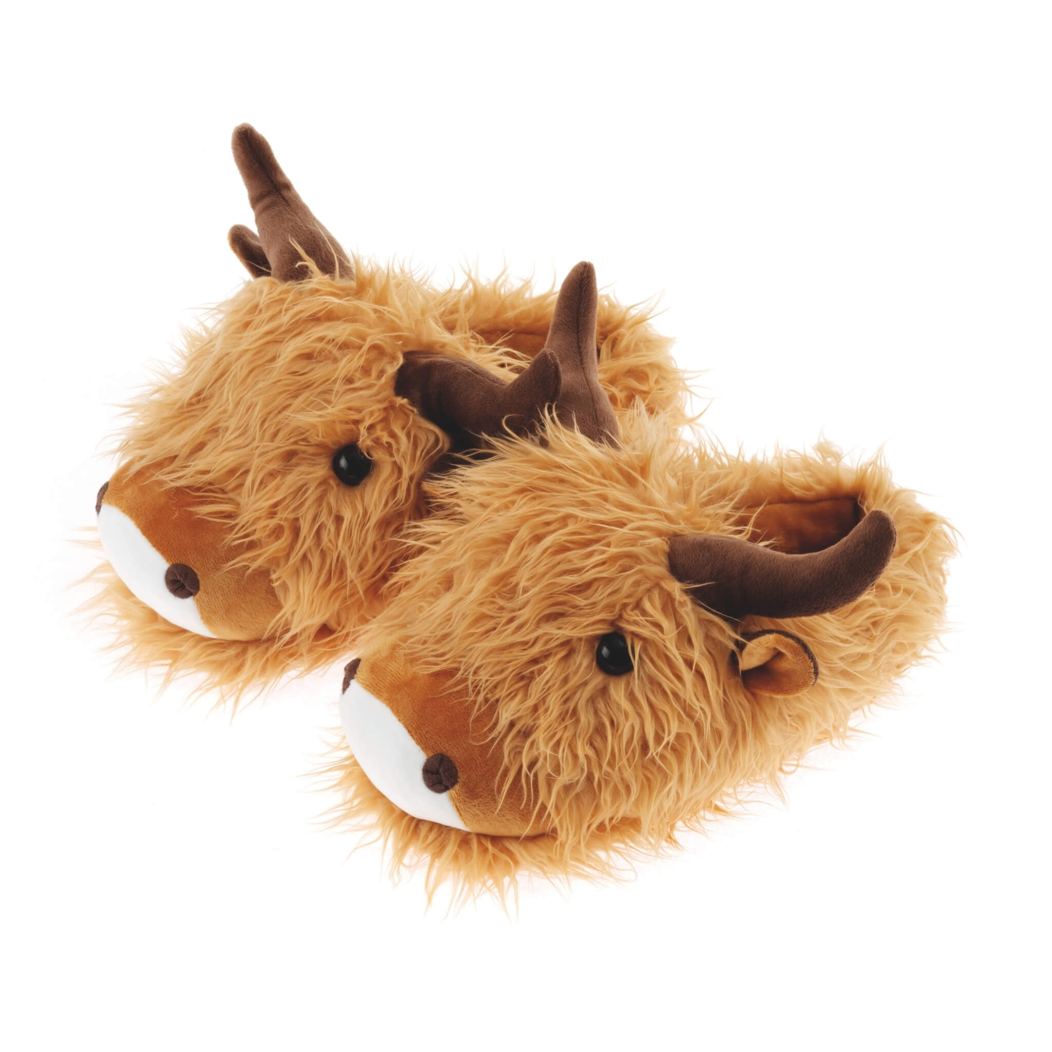 Harris The Highland Cow Novelty 3D Slippers - Soft & Comfortable Animal Slippers for Women & Men - Perfect for Home, Lounge & Gift Giving