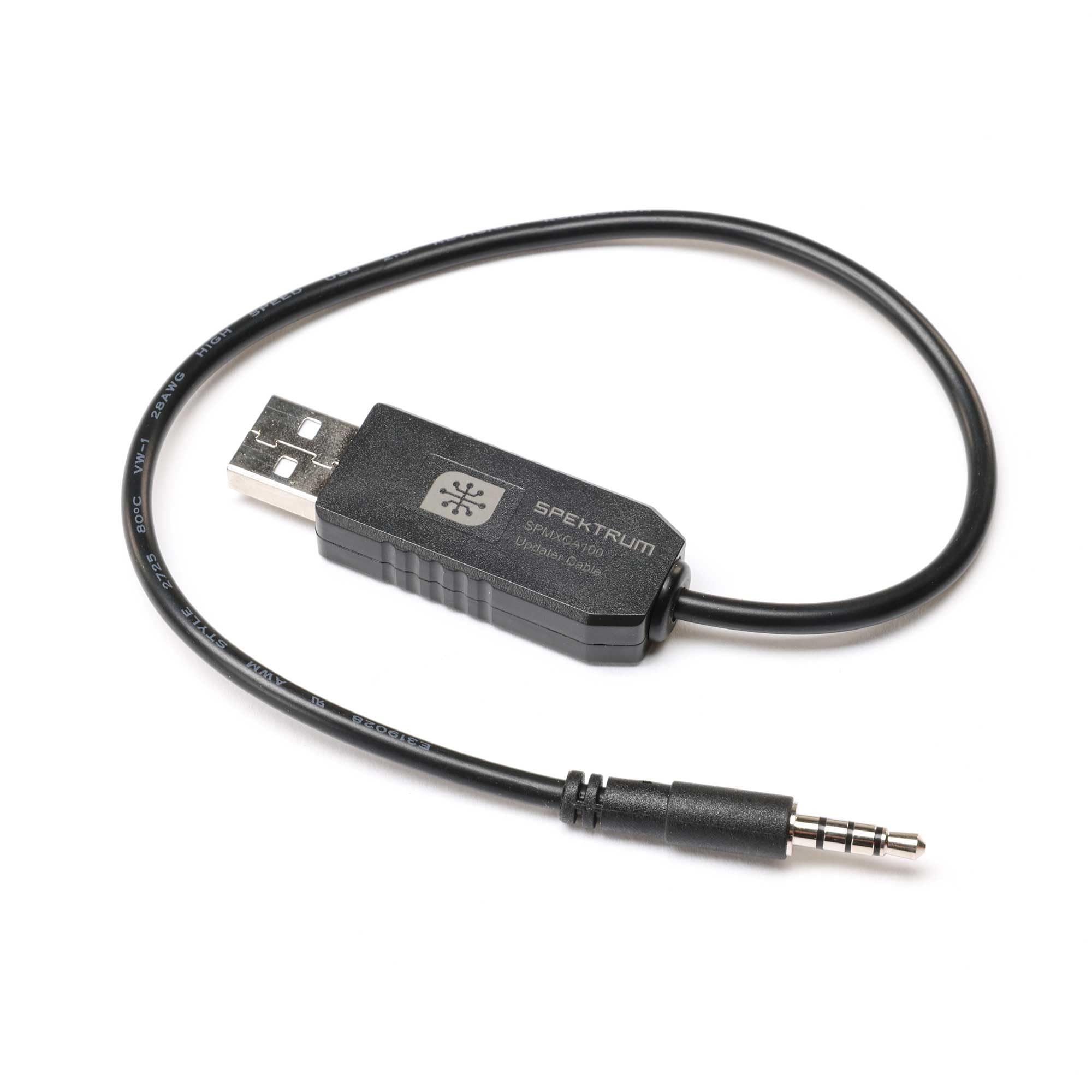 Spektrum SPMXCA100 Smart USB Charger & Updater Cable - Fast Charging & Firmware Updates for RC Models - Compatible with Spektrum Transmitters & Receivers - Perfect for RC Cars, Drones, and Airplanes