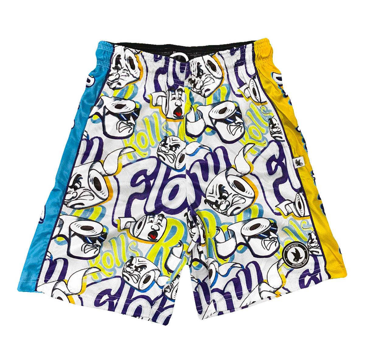 Boys' Don't Squeeze The Flow Attack Shorts - Comfortable Athletic Training Shorts for Kids - Perfect for Basketball, Soccer & Outdoor Sports Activities