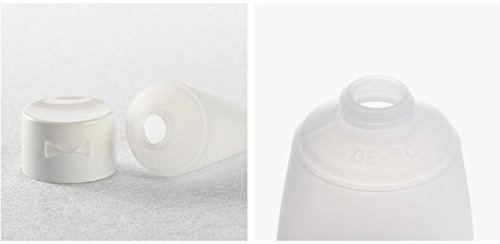 12Pcs Empty White Plastic Squeeze Tubes with Flip Cap - 60ML/2oz Refillable Travel Bottles for Facial Cleanser, Makeup, Lotion, Shampoo & Shower Gel - Perfect for DIY Cosmetics, Travel Toiletries & Home Organization