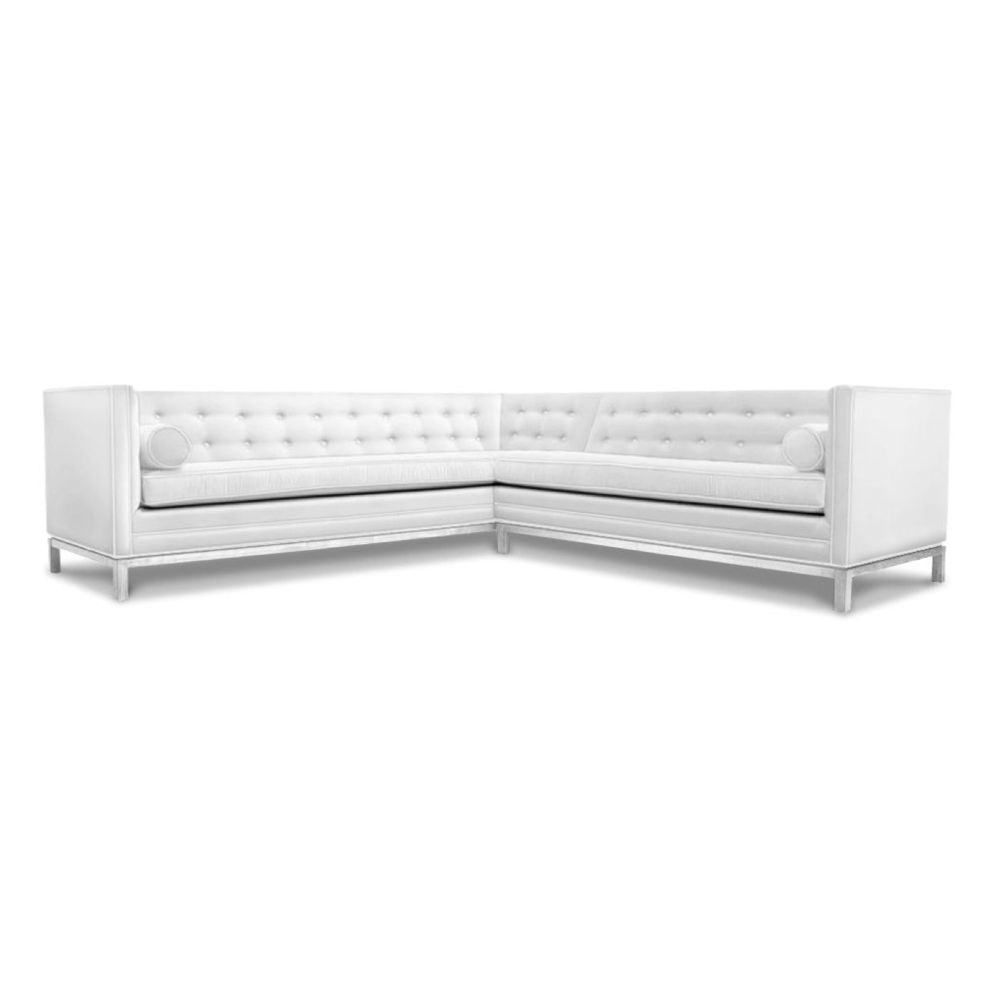 Lampert Sectional Sofa with Right Arm Facing - Modern L-Shaped Couch for Living Room, Family Room & Home Theater - Comfortable Fabric Upholstery with Reversible Chaise