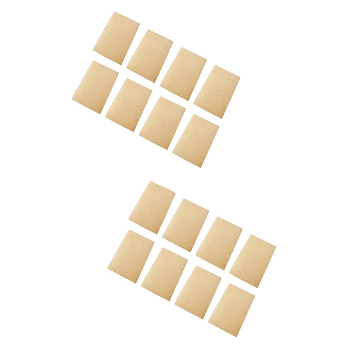 NUOBESTY 120 Pcs Kraft Paper Storage Envelopes - Retro Small Envelopes for Name Cards, Postcards & Photos - Perfect for Wedding Invitations, Business Cards & Scrapbooking
