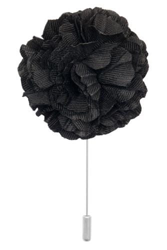 Premium Cotton Lapel Pin - Folsom Black | Elegant & Stylish Lapel Accessory for Suits, Blazers & Formal Attire