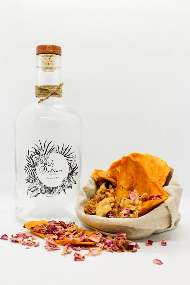 Premium Rhum Arrangé - Exotic Mango Pineapple Rose Flavored Liqueur | Perfect for Cocktails, Parties & Gifting