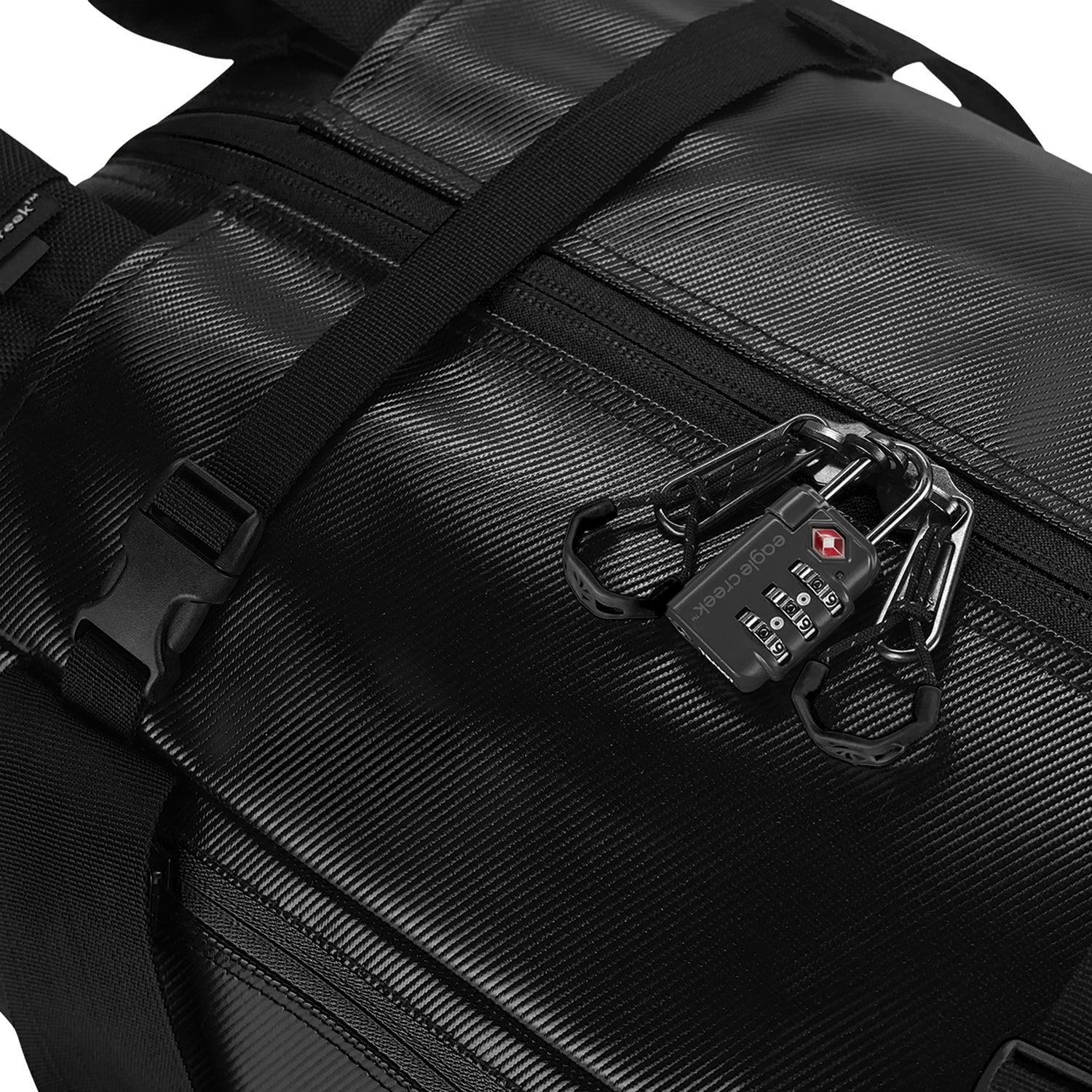 Eagle Creek Migrate Wheeled Duffel 130L Black - Large Travel Duffel Bag with Wheels for Airplane, Camping & Adventure Trips