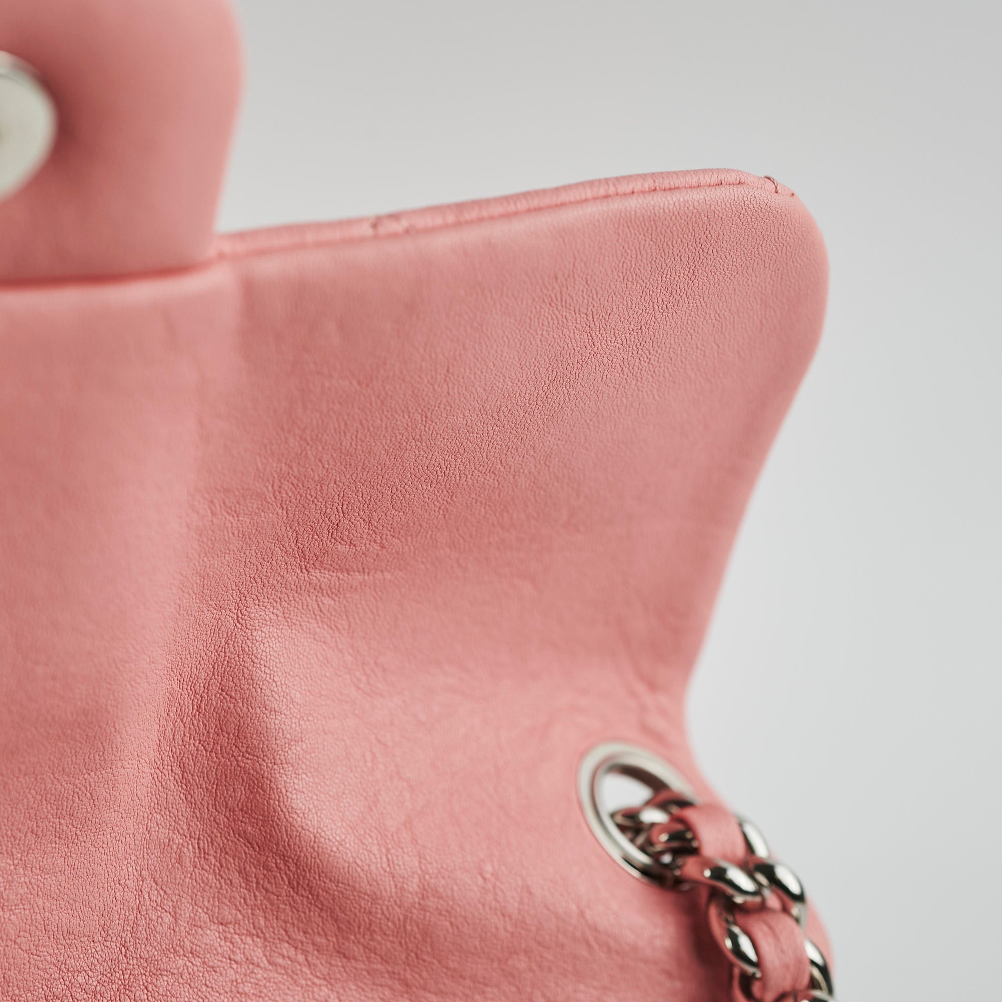 Chanel Pink Quilted Leather Chain Shoulder Bag - Luxury Designer Handbag for Women, Perfect for Parties, Dating & Special Occasions