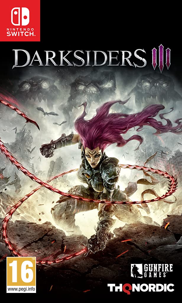 Darksiders III - Nintendo Switch Game | Action-Adventure RPG | Post-Apocalyptic Fantasy World | Perfect for Home & On-the-Go Gaming
