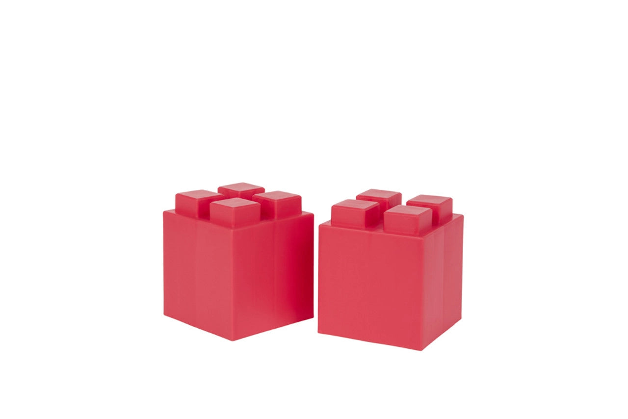 EverBlock 6 x 6 Half Block Bulk Pack - 8 Modular Building Blocks for DIY Projects, Kids Play & Home Organization - Perfect for Classrooms, Playrooms & Office Spaces