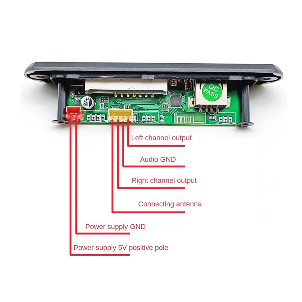 DIY FM Radio Bluetooth Electronic Kit - 5Wx2 Stereo Audio with Spectrum Display for Soldering Practice | Perfect for STEM Learning, Home Projects & DIY Music Players