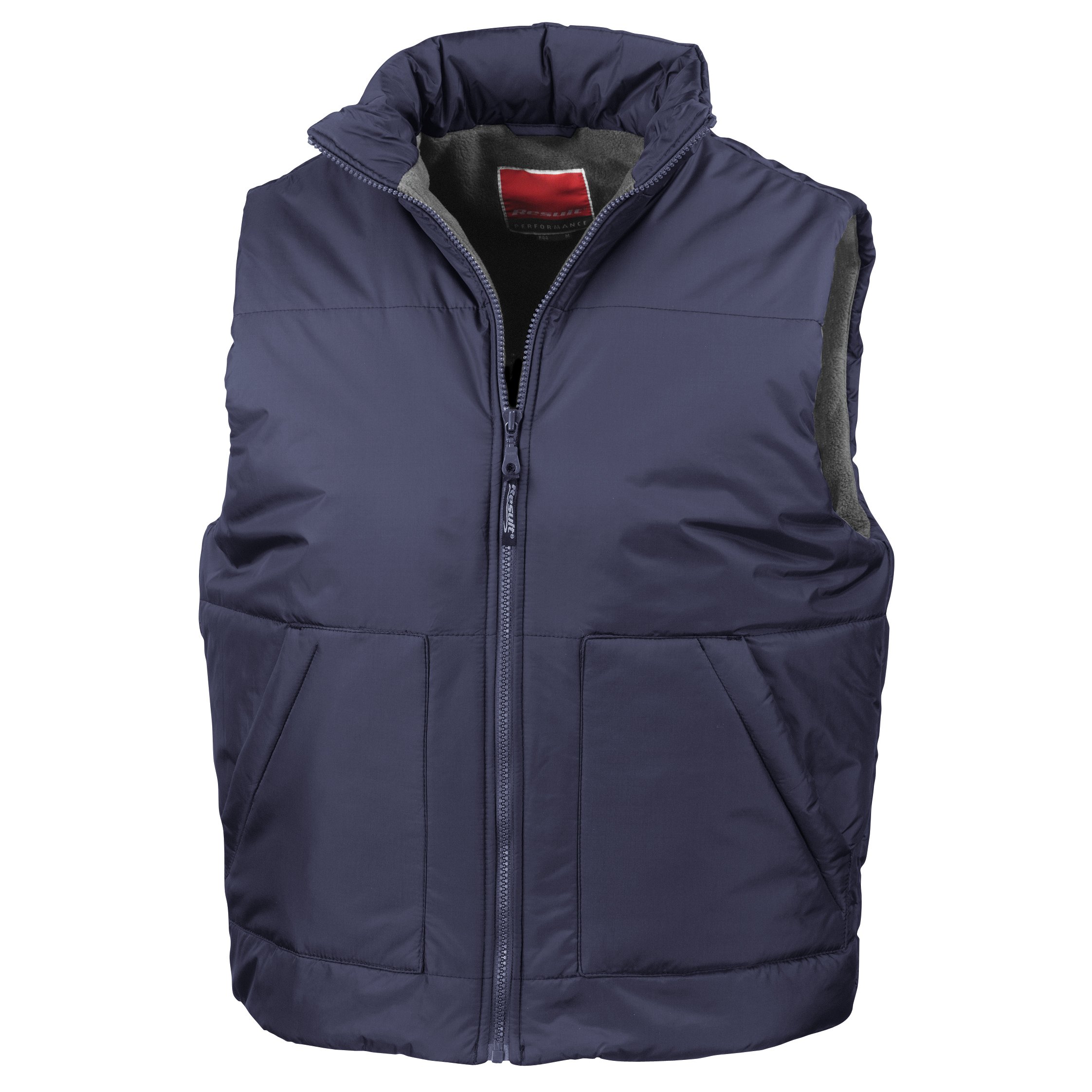 Women's Fleece Lined Body Warmer Vest - Waterproof Windproof Thermal Padded Jacket for Outdoor Hiking, Camping & Winter Sports