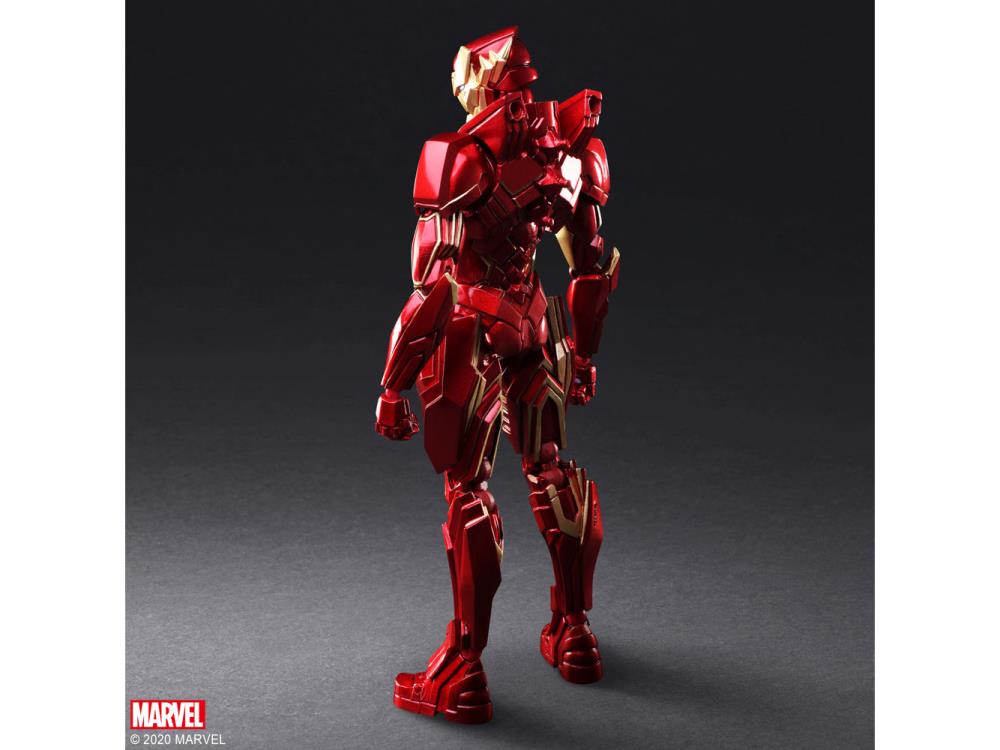 Bring Arts Marvel Universe Variant Iron Man Action Figure by Square Enix - Collectible Superhero Toy for Display & Play | Perfect for Marvel Fans & Collectors