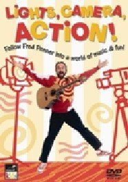 Fred Penner: Lights, Camera, Action! DVD - Classic Children's Music & Entertainment for Family Movie Nights & Preschool Learning Activities