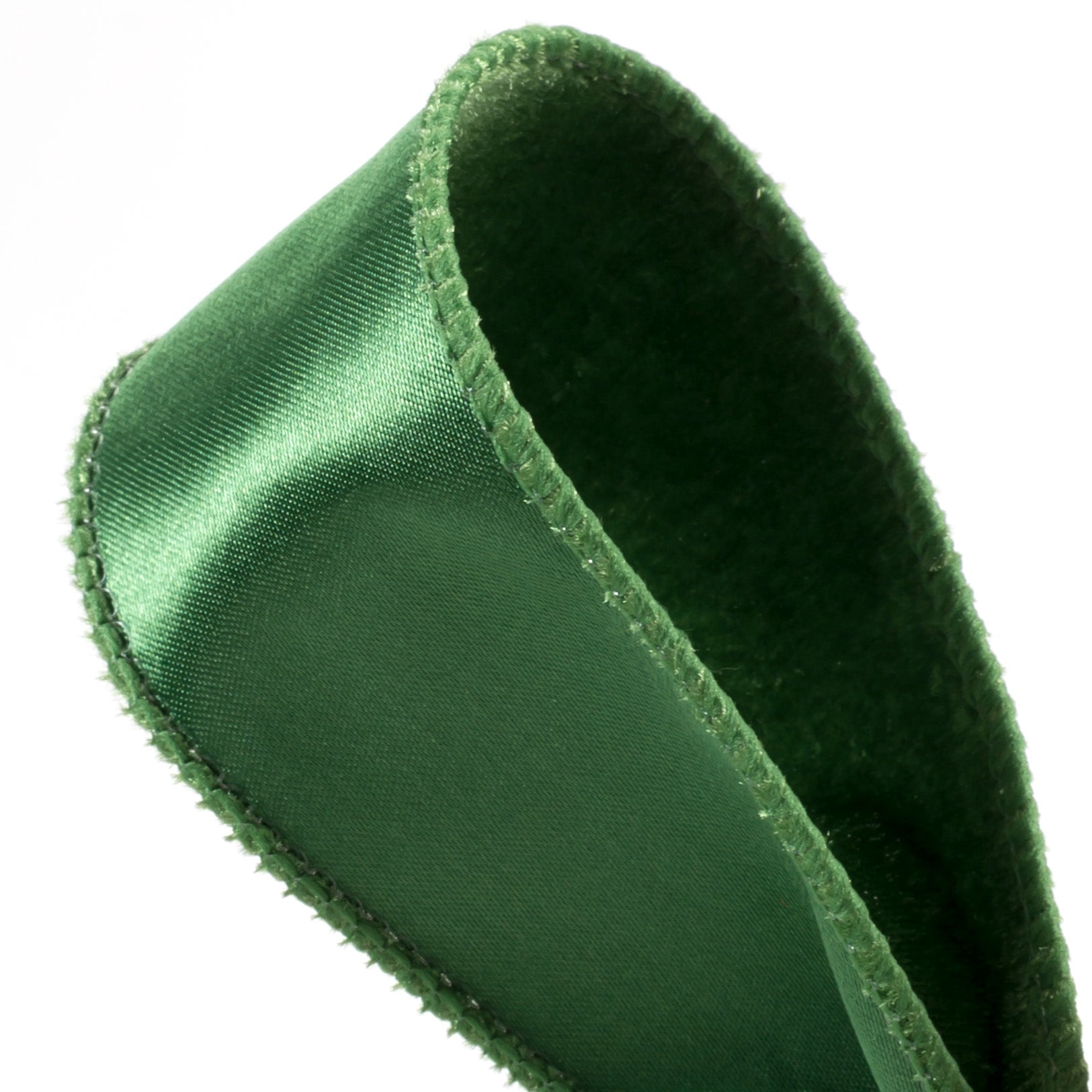 1.5 Inch Deluxe Velvet Satin Backing Ribbon - Emerald Green (10 Yards) for Gift Wrapping, Wedding Decorations, DIY Crafts and Hair Bows